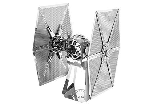 Tenyo Metallic Nano Puzzle Star Wars First Order Tie Fighter Model Kit - Japan Figure