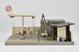 Tomytec Japan The Building Collection Kenkore 184 Closed Gas Station B Diorama Supplies- Japan Figure Store - #1 Bring To You The Best Japanese Goods
