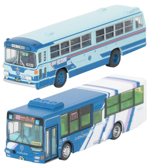 Tomytec 70th Anniversary Okinawa Bus Set of Two Limited Edition Diorama Supplies 317159- Japan Figure Store - #1 Bring To You The Best Japanese Goods