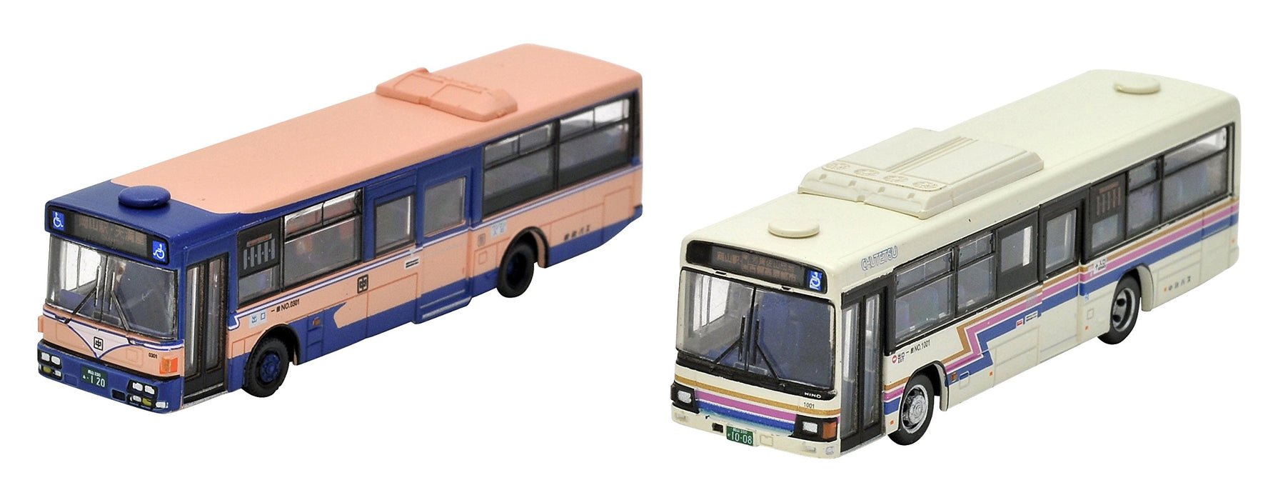 Tomytec Bus Collection - Chutetsu New & Old Color 2 Set Limited Edition Diorama- Japan Figure Store - #1 Bring To You The Best Japanese Goods