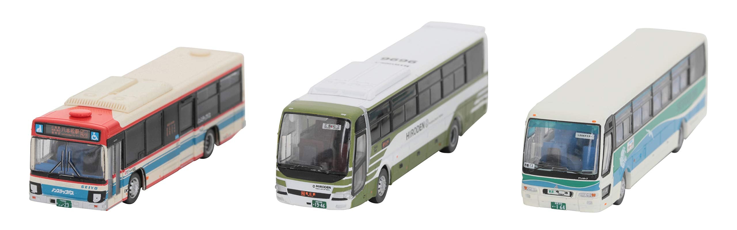 Tomytec Bus Collection - Hiroshima Center Set D Limited Edition Diorama Supplies- Japan Figure Store - #1 Bring To You The Best Japanese Goods
