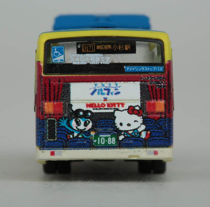 TOMYTEC Bus Collection Kawasaki Norufin X Hello Kitty Movie Town N Scale- Japan Figure Store - #1 Bring To You The Best Japanese Goods