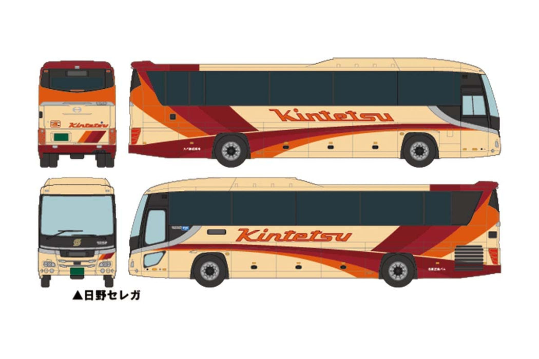 The Bus Collection Bus Collection Meihan Kintetsu Bus 2 Set Diorama Supplies 321651- Japan Figure Store - #1 Bring To You The Best Japanese Goods