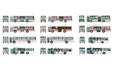 Tomytec Japan Bus Collection Nishitetsu Special 12 Box Diorama Supplies- Japan Figure Store - #1 Bring To You The Best Japanese Goods