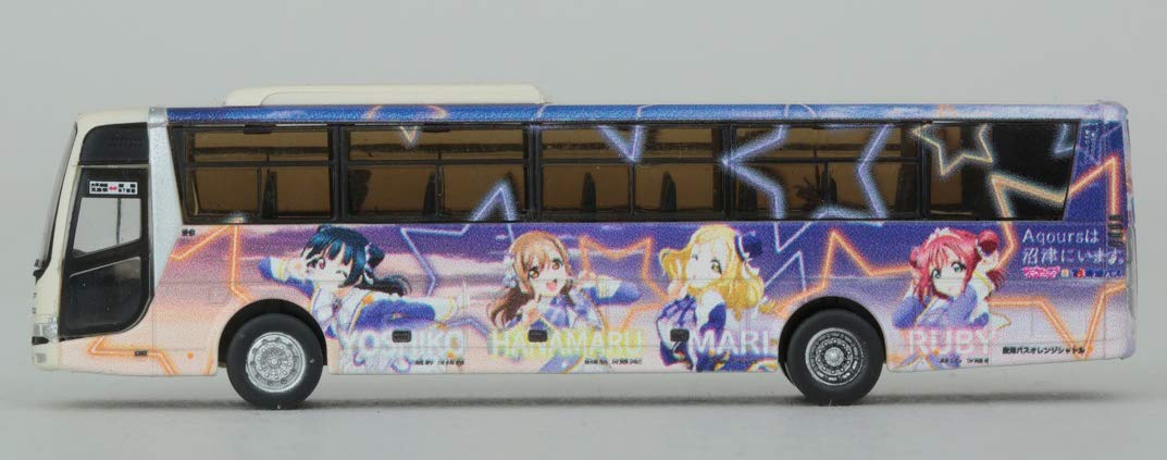 Tomytec Tokai Bus Orange Shuttle - Love Live! Sunshine Wrapping Bus No.4 - Diorama Supplies Limited Edition- Japan Figure Store - #1 Bring To You The Best Japanese Goods
