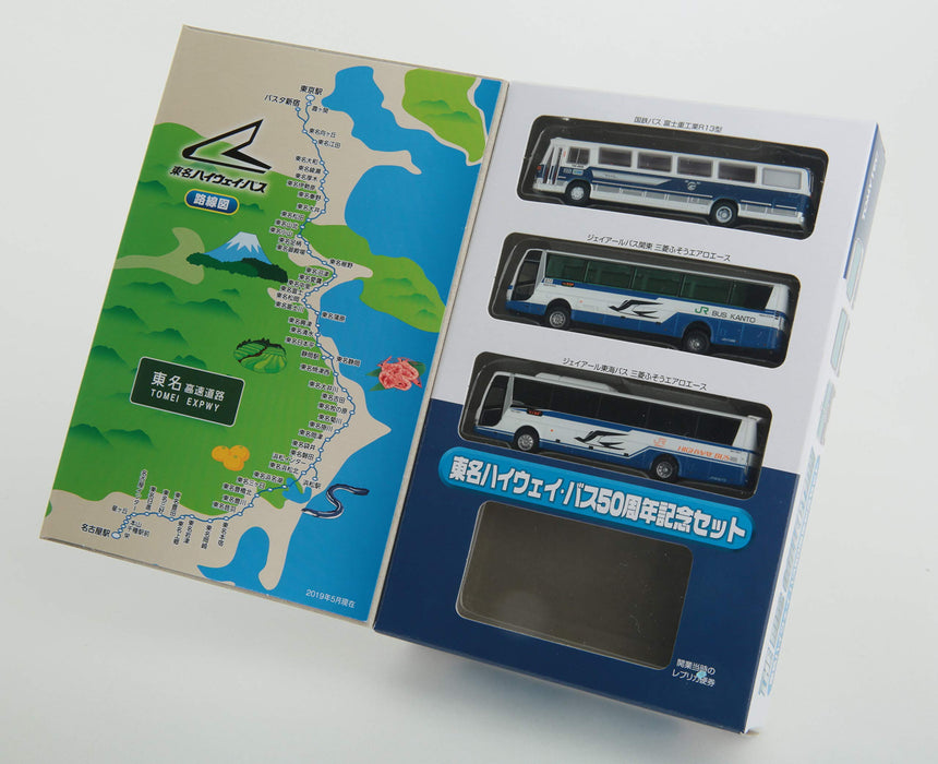 Tomytec 50th Anniversary Tomei Highway Bus Collection Diorama Limited Edition- Japan Figure Store - #1 Bring To You The Best Japanese Goods