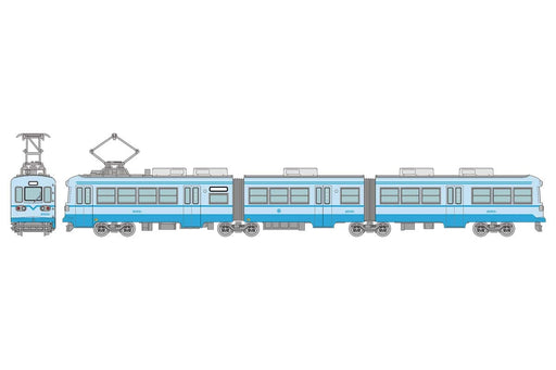 The Railway Collection The Railway Collection Chikuho Electric Railway Type 2000 No. 2003 Blue Diorama Supplies- Japan Figure Store - #1 Bring To You The Best Japanese Goods