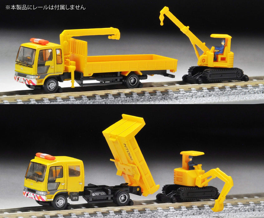 Tomytec Truck Collection Set B Railroad Maintenance Vehicle Diorama Limited Production 314899- Japan Figure Store - #1 Bring To You The Best Japanese Goods