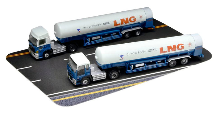 Tomytec Tokyo Gas Lng Trailer Set Of 2 Diorama Supplies From Japan - 323594- Japan Figure Store - #1 Bring To You The Best Japanese Goods