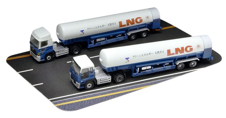 Tomytec Tokyo Gas Lng Trailer Set Of 2 Diorama Supplies From Japan - 323594- Japan Figure Store - #1 Bring To You The Best Japanese Goods
