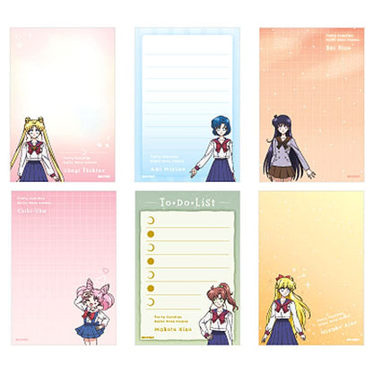 Ensky Japan Pretty Guardian Sailor Moon Cosmos Theatrical Uniform Patter Memo (2)- Japan Figure Store - #1 Bring To You The Best Japanese Goods