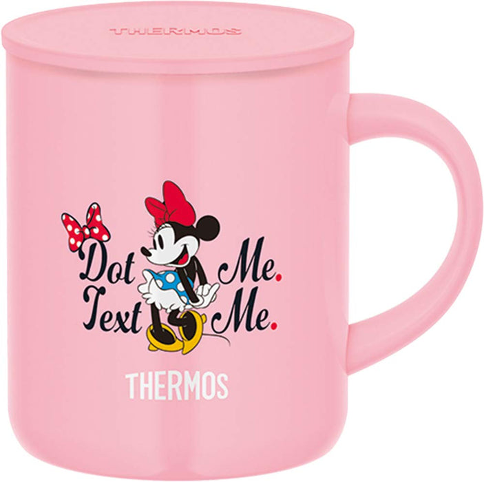 Thermos Vacuum Insulated Mug (Minnie Light Pink) 350ml - Insulated Cups Made In Japan- Japan Figure Store - #1 Bring To You The Best Japanese Goods