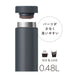 Thermos Water Bottle, Vacuum Insulated & Portable (Dark Gray) 480ml Vacuum Insulated Bottle- Japan Figure Store - #1 Bring To You The Best Japanese Goods