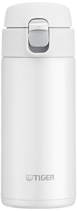 Tiger Mmj-A362-Wj Thermos White Stainless Mini Bottle 360ml Japanese Insulated Bottles- Japan Figure Store - #1 Bring To You The Best Japanese Goods