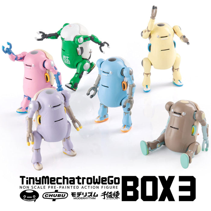 Tiny Mechatrowego Box3 1Box (6 Pieces)- Japan Figure Store - #1 Bring To You The Best Japanese Goods