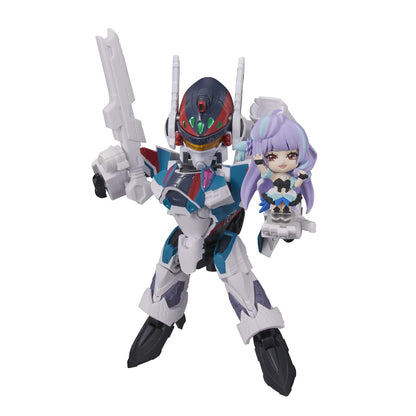 Bandai Tiny Session Vf-31S Siegfried Arad Molders Custom With Mikumo Guynemer Macross Delta- Japan Figure Store - #1 Bring To You The Best Japanese Goods