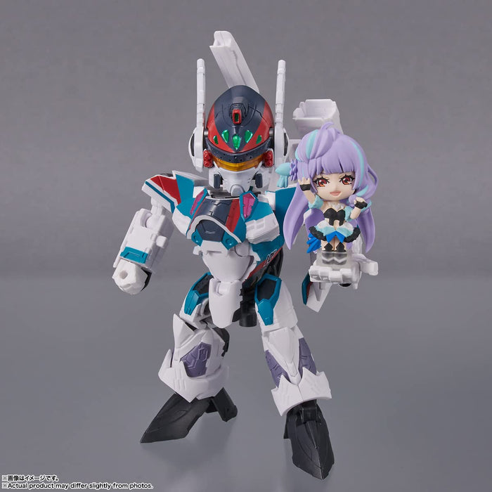 Bandai Tiny Session Vf-31S Siegfried Arad Molders Custom With Mikumo Guynemer Macross Delta- Japan Figure Store - #1 Bring To You The Best Japanese Goods