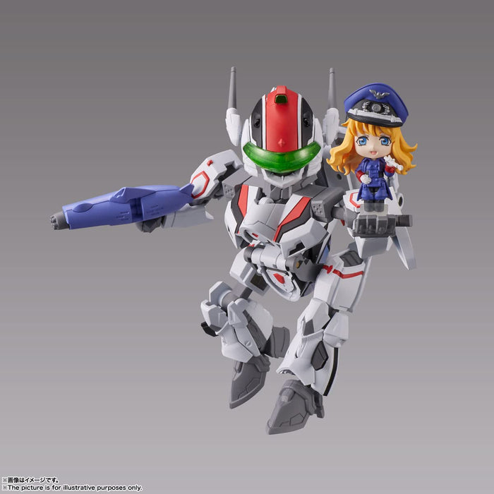 Bandai Spirits Tiny Session: Macross Frontier Sheryl & Vf-25F Messiah Valkyrie Figure From Japan- Japan Figure Store - #1 Bring To You The Best Japanese Goods