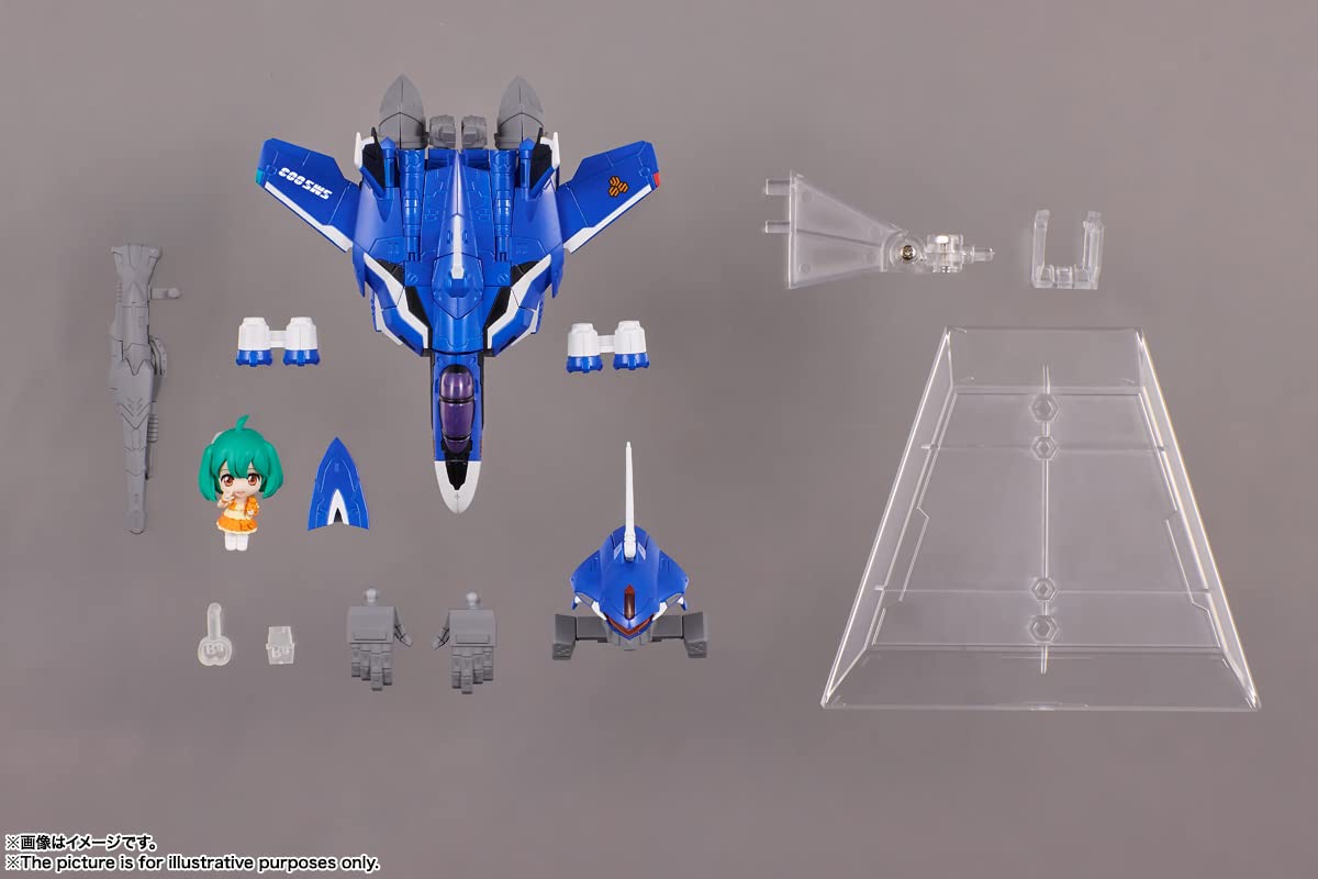 Bandai Spirits Tiny Session: Macross Frontier Ranka Lee & Vf-25G Messiah Valkyrie Japanese Figure- Japan Figure Store - #1 Bring To You The Best Japanese Goods