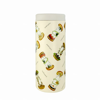 Toa Metal Kinzoku Mofusand Multi Stainless Bottle 580Ml Japan 53-2045 White- Japan Figure Store - #1 Bring To You The Best Japanese Goods