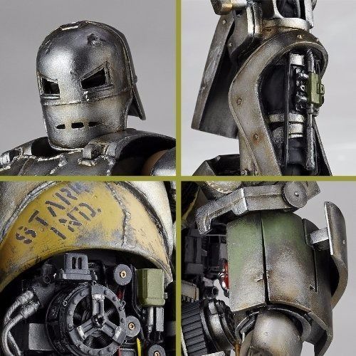 Tokusatsu Revoltech No.045 Iron Man Iron Man Mark I Figure Kaiyodo- Japan Figure Store - #1 Bring To You The Best Japanese Goods