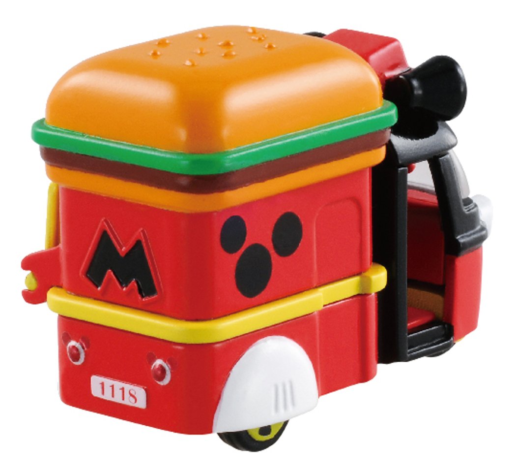 TAKARA TOMY Tomica Disney Motors Dm-04 Doobie Burger Shop Mickey Mouse 4904810840404- Japan Figure Store - #1 Bring To You The Best Japanese Goods