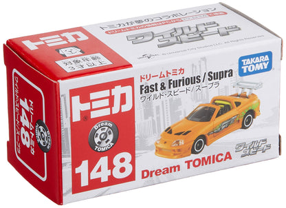 Takara Tomy Dream Tomica 148 Fast & Furious / Supra Plastic Non-Scale Car Model- Japan Figure Store - #1 Bring To You The Best Japanese Goods