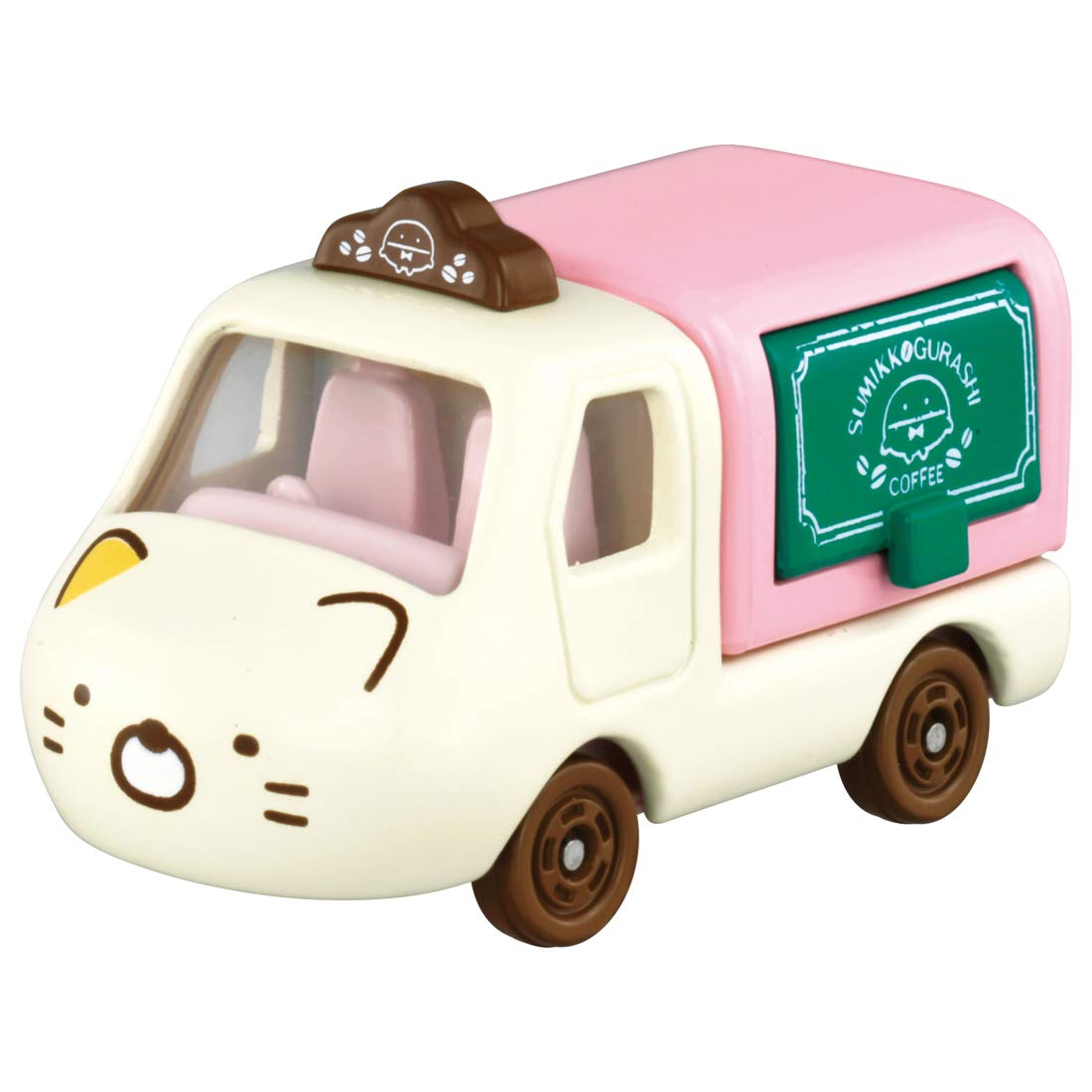 TAKARA TOMY Dream Tomica Sumikkogurashi Neko'S Coffee Wagon- Japan Figure Store - #1 Bring To You The Best Japanese Goods