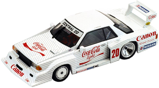 Tomytec 1984 Tomica Ebro Coca-Cola Bluebird Super Silhouette White Finished Product- Japan Figure Store - #1 Bring To You The Best Japanese Goods