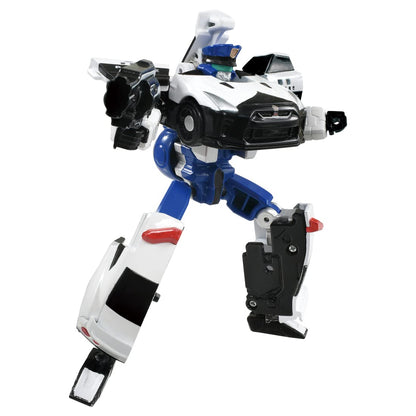 Takara Tomy Tomica Heroes Job Labor: Jb01 Police Braver Nissan Gt-R Patrol Car Japanese Figure- Japan Figure Store - #1 Bring To You The Best Japanese Goods