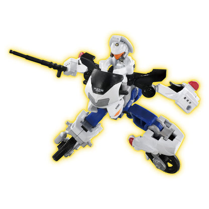 TAKARA TOMY Tomica Job Labor Jb06 Police Braver Honda Vfr White Motorcycle- Japan Figure Store - #1 Bring To You The Best Japanese Goods