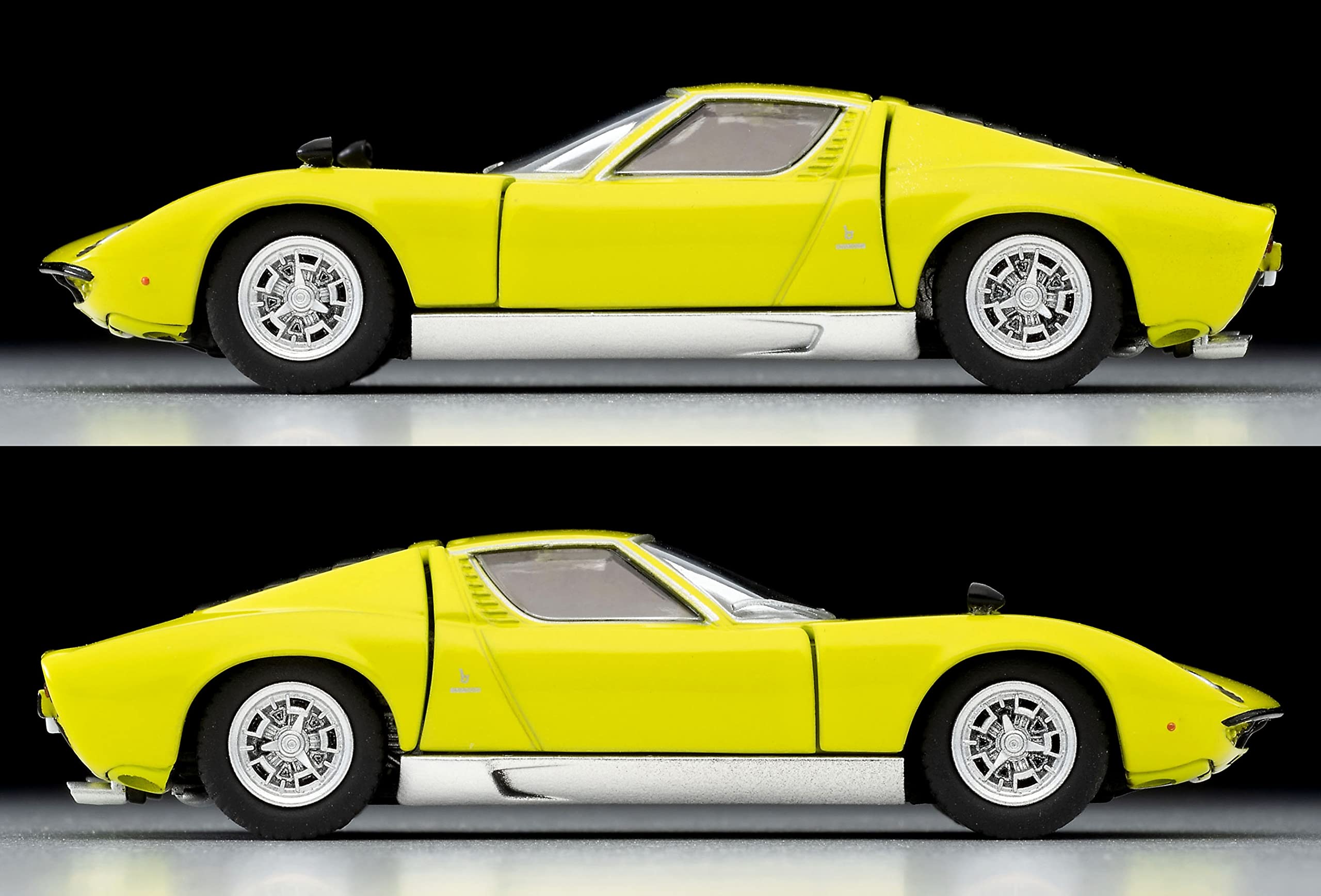 Tomytec Tomica Limited Vintage 1/64 Lamborghini Miura S Yellow Green Japan 318880- Japan Figure Store - #1 Bring To You The Best Japanese Goods