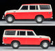 Tomytec Lv-104C FJ56V Toyota Land Cruiser 1/64 White/Red 314912- Japan Figure Store - #1 Bring To You The Best Japanese Goods
