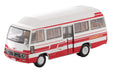 Tomytec Tomica Limited Vintage Deluxe Toyota Coaster High Roof 1/64 Scale Car White/Red- Japan Figure Store - #1 Bring To You The Best Japanese Goods