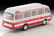 Tomytec Tomica Limited Vintage Deluxe Toyota Coaster High Roof 1/64 Scale Car White/Red- Japan Figure Store - #1 Bring To You The Best Japanese Goods