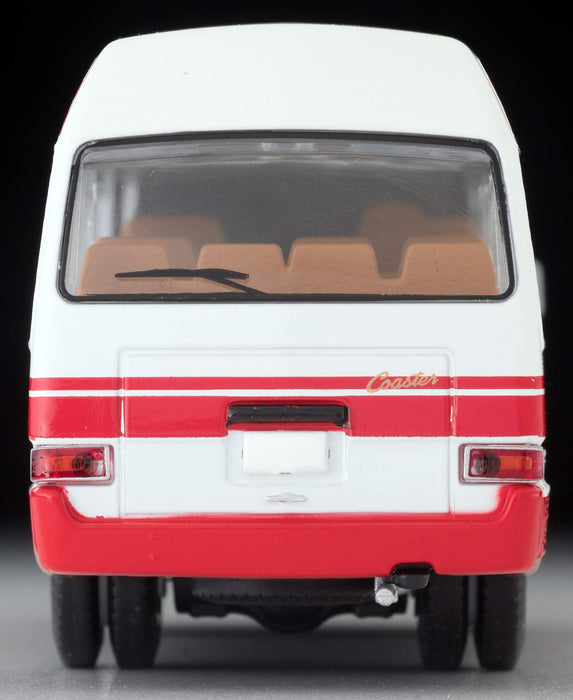 Tomytec Tomica Limited Vintage Deluxe Toyota Coaster High Roof 1/64 Scale Car White/Red- Japan Figure Store - #1 Bring To You The Best Japanese Goods