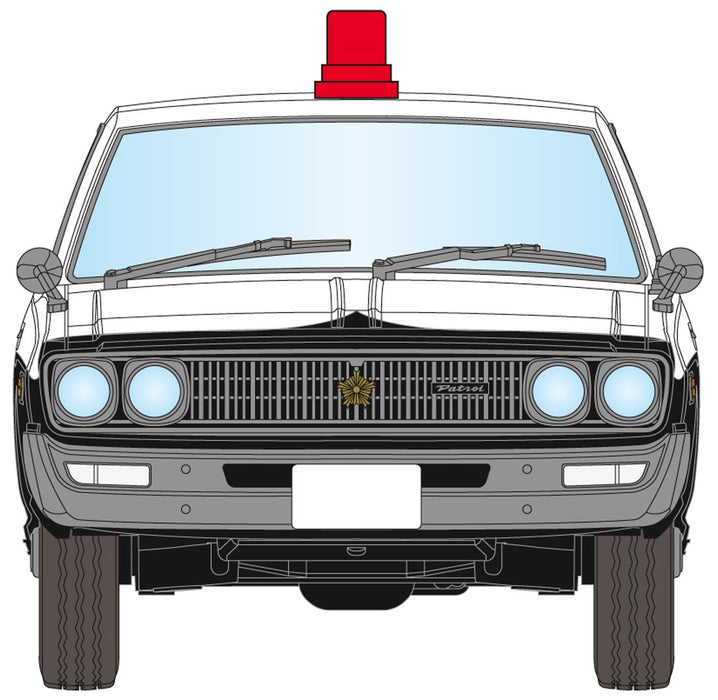 Tomytec Tomica Vintage Limited Lv-N43-12A Complete Cedric Police Car- Japan Figure Store - #1 Bring To You The Best Japanese Goods