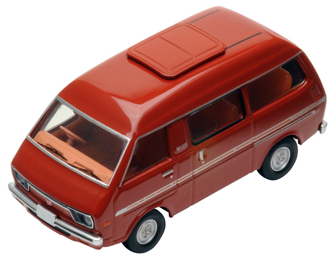 Tomytec Tomica Limited Vintage Lv-N97A Brown Daihatsu Delta Finished Model- Japan Figure Store - #1 Bring To You The Best Japanese Goods