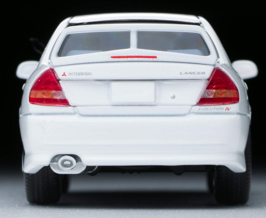 Tomytec Tomica Vintage Neo Mitsubishi Lancer RS Evo IV White 1/64 Scale Model 1996- Japan Figure Store - #1 Bring To You The Best Japanese Goods