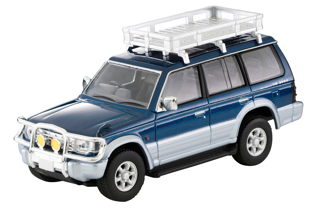 Tomytec Tomica Vintage Neo 1/64 Mitsubishi Pajero 1994 Blue/Silver Mid Roof Wide VR- Japan Figure Store - #1 Bring To You The Best Japanese Goods