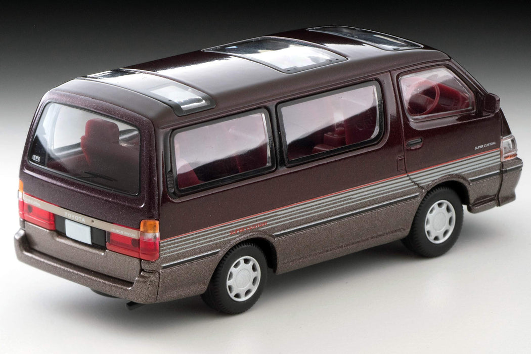Tomytec Tomica Vintage Neo Toyota Hiace Wagon 92 Custom Dark Red/Brown 1/64 Scale- Japan Figure Store - #1 Bring To You The Best Japanese Goods