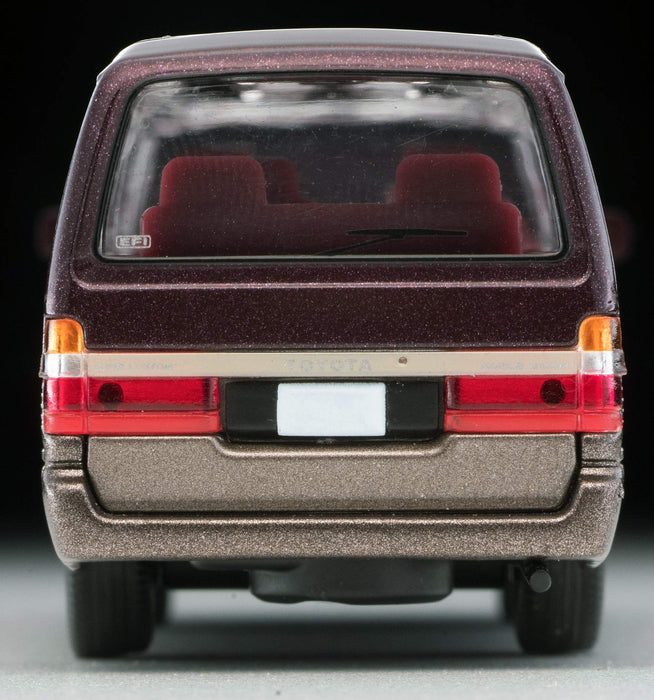 Tomytec Tomica Vintage Neo Toyota Hiace Wagon 92 Custom Dark Red/Brown 1/64 Scale- Japan Figure Store - #1 Bring To You The Best Japanese Goods