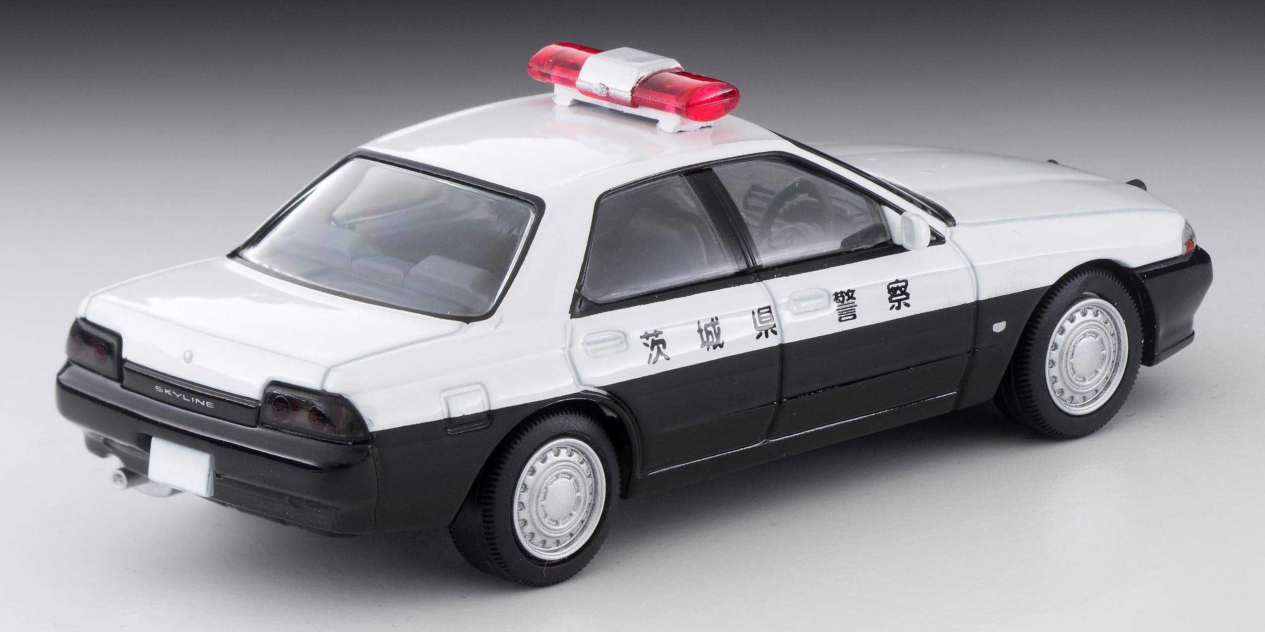 Tomytec Lv-N212a Tomica Limited Vintage Nissan Skyline 4-Door Sports Sedan Patrol Car Ibaraki Prefectural Police 1/64- Japan Figure Store - #1 Bring To You The Best Japanese Goods