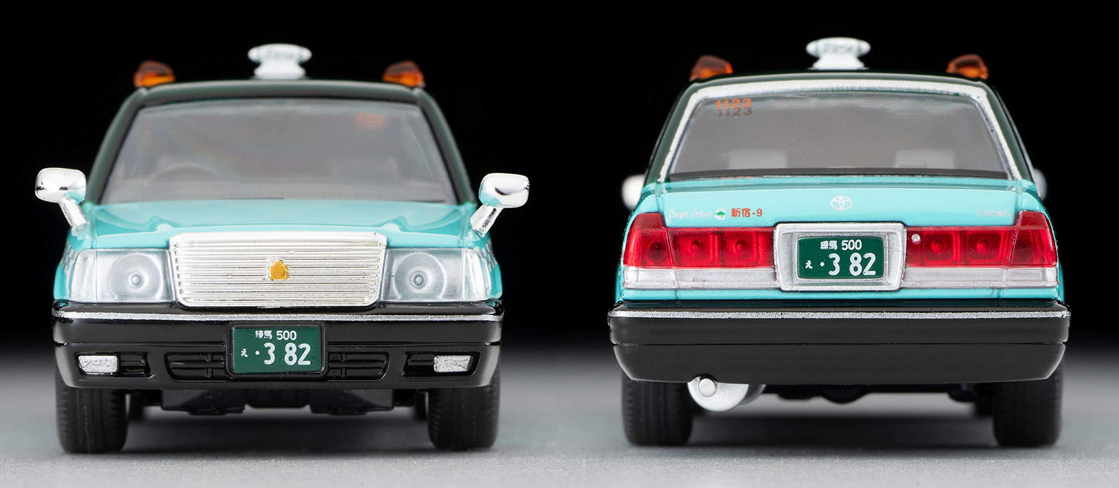 Tomytec Tomica Vintage Neo Toyota Crown Sedan Taxi 1/64 Lv-N219C Green Cab Finish- Japan Figure Store - #1 Bring To You The Best Japanese Goods
