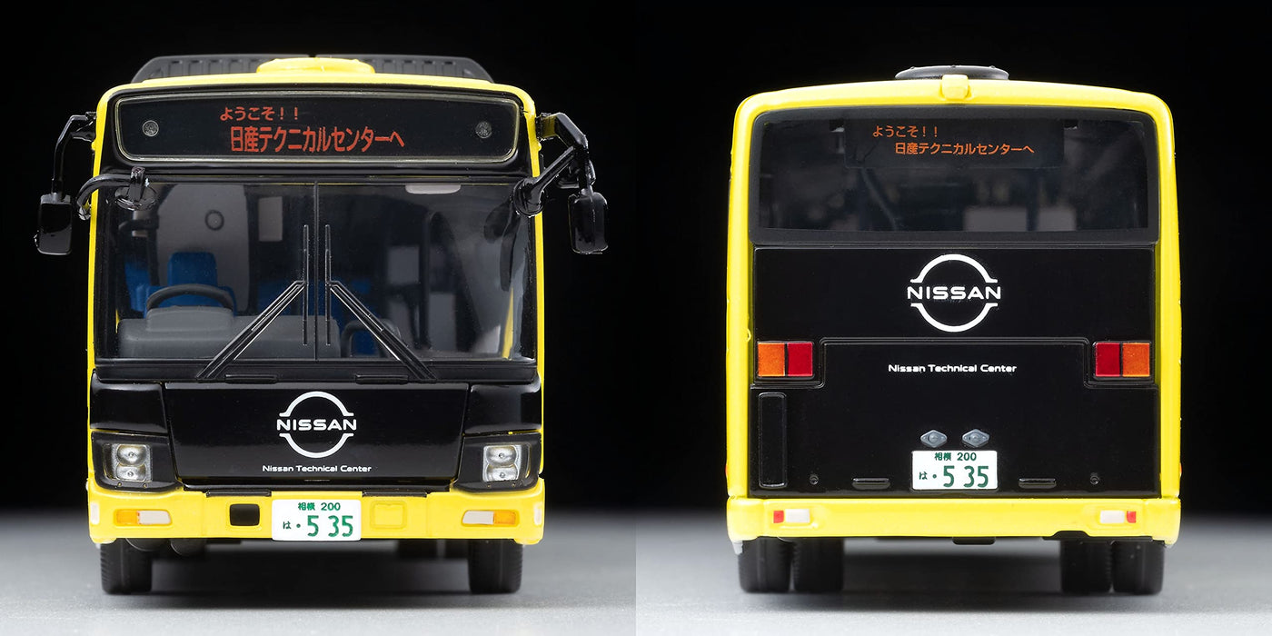 Tomytec Tomica Limited Vintage Neo Isuzu Elga Nissan Shuttle Bus Ikazuchi in Yellow/Black 1/64 Scale- Japan Figure Store - #1 Bring To You The Best Japanese Goods