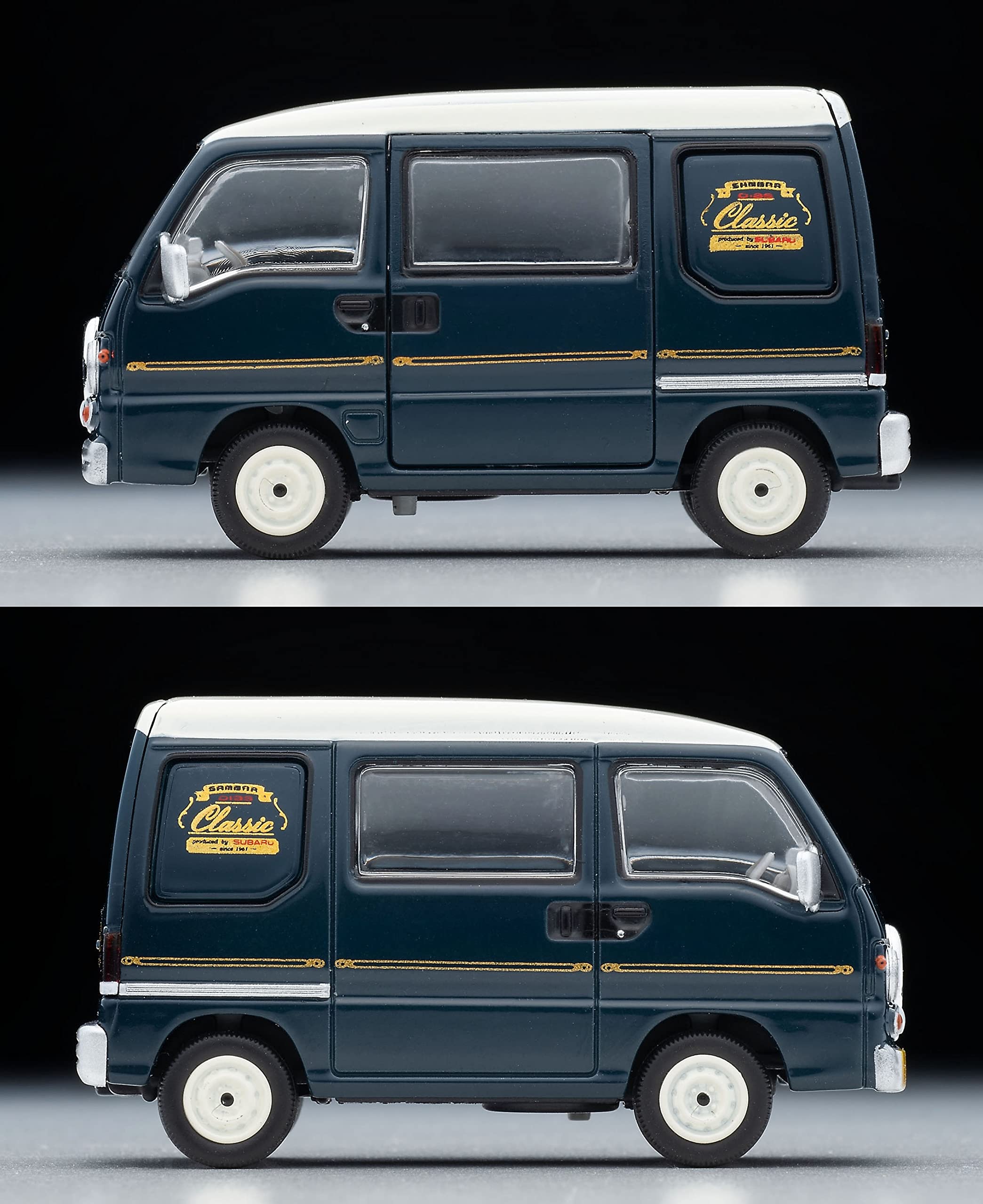 Tomytec Tomica Limited Vintage Neo 1/64 Subaru Sambar Diaz Classic 94 Navy/White Japan 323655- Japan Figure Store - #1 Bring To You The Best Japanese Goods