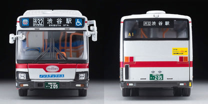 Tomytec Tomica Neo 1/64 Hino Blue Ribbon Tokyu Bus Japan 318941- Japan Figure Store - #1 Bring To You The Best Japanese Goods