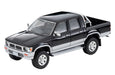 Tomytec 1/64 Toyota Hilux 1995 Double Cab SSR-X 4WD Pickup - Black/Silver- Japan Figure Store - #1 Bring To You The Best Japanese Goods