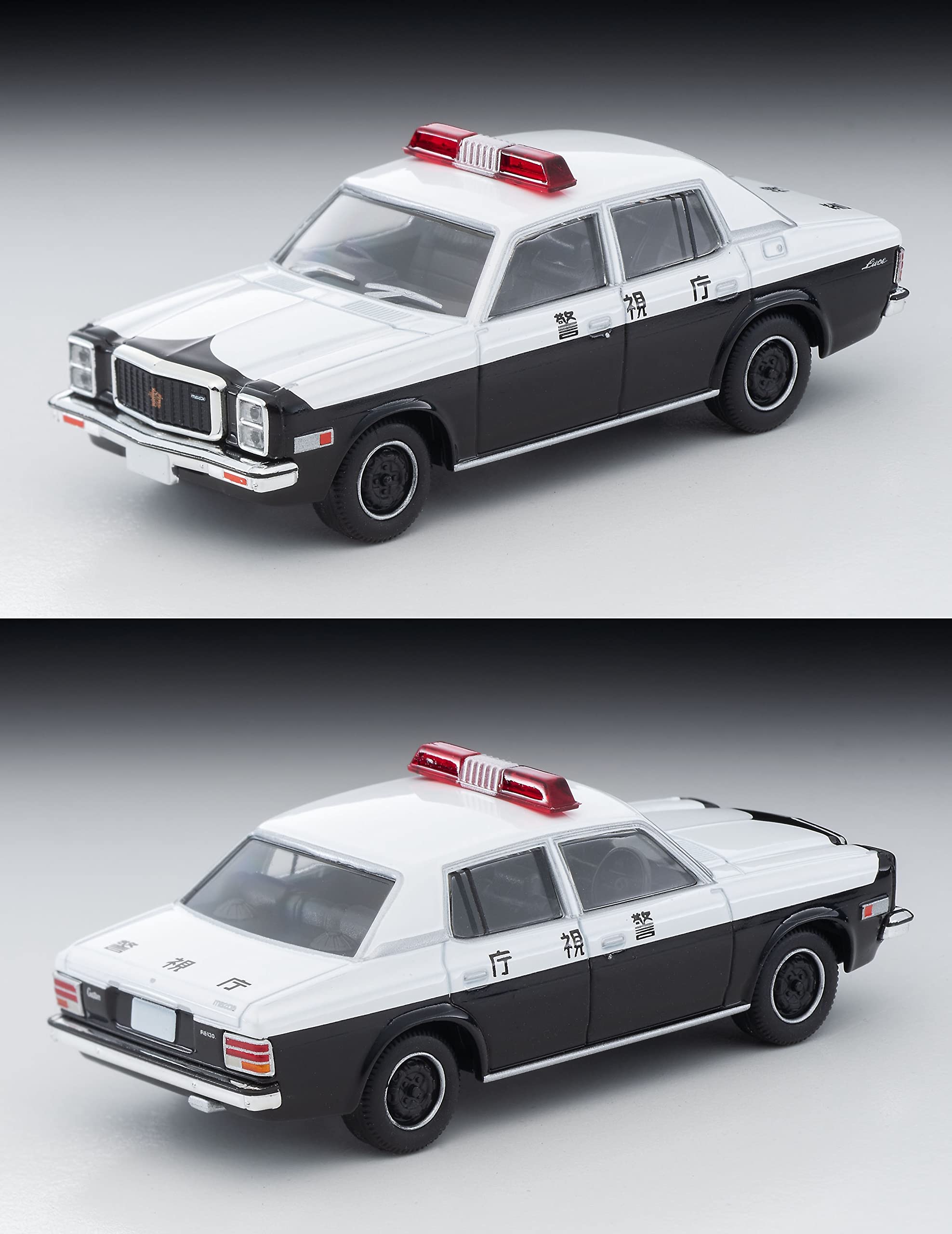 Tomica Limited Vintage Neo 1/64 Lv-N26B Mazda Luce Legato 4 Door Sedan Patrol Car Tomytec Japan 320227- Japan Figure Store - #1 Bring To You The Best Japanese Goods
