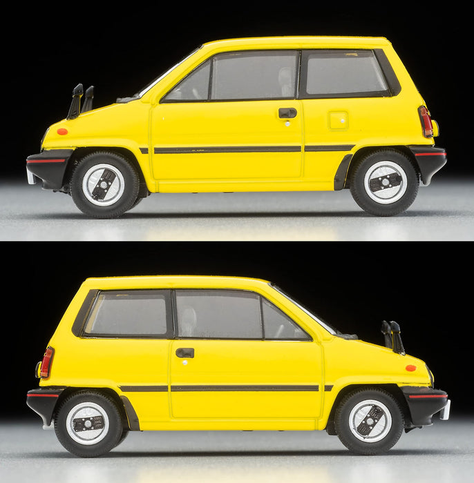 Tomytec Tomica Limited Vintage Neo 1/64 Honda City R Yellow 81 Year Japan 316794- Japan Figure Store - #1 Bring To You The Best Japanese Goods
